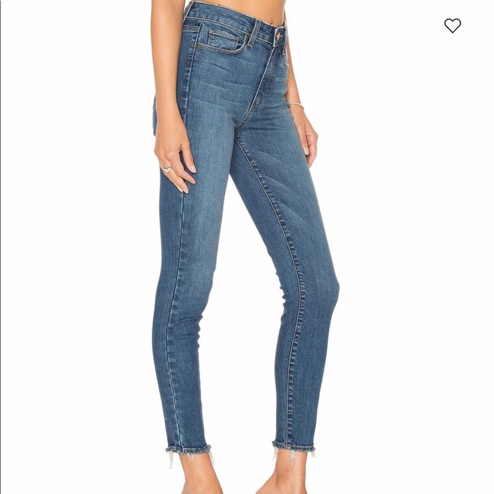 Paige Hoxton Ankle High Rise Neva Skinny Jean 26